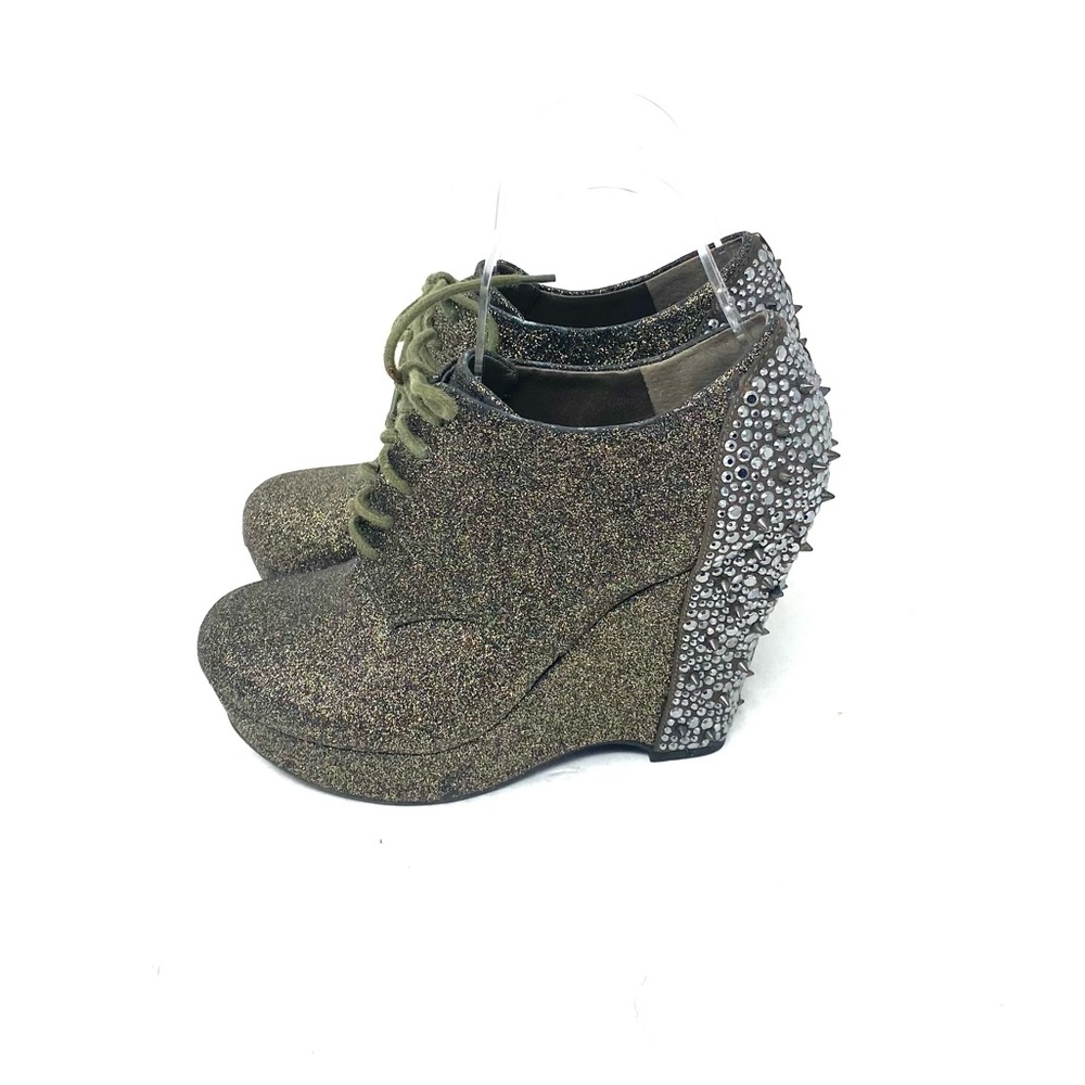 Gianni Bini Glitter Platforms